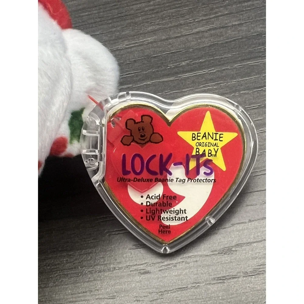 New, Clean and MINT Rare 1998 Holiday TEDDY Ty Beanie Baby PE Pellets‎